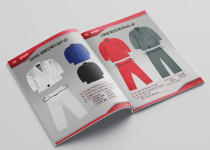 스콜피온 도복 카다로그 편집디자인